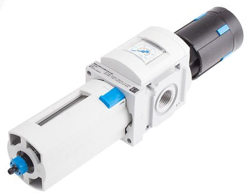 Festo MS6 Filter Regulator, 40 μm, 1/2 in, Automatic, 12 bar, 529182