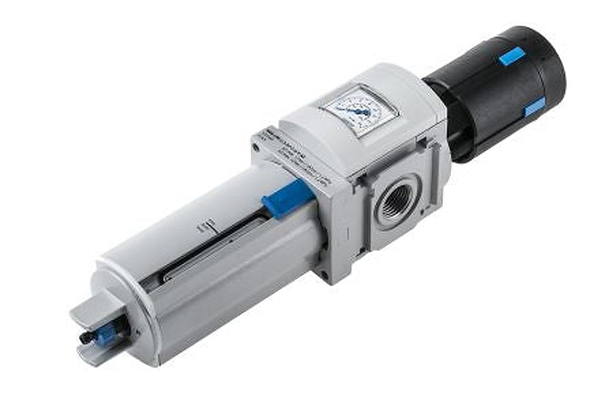 Festo MS6 Filter Regulator, 5 μm, 1/2 in, Automatic, 12 bar, 530340