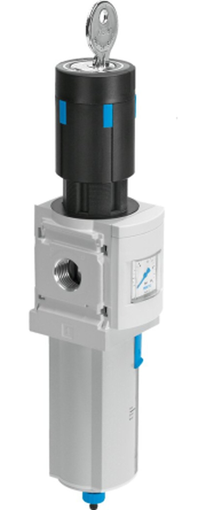 Festo MS Filter Regulator, 40 μm, 3/8 in G, Manual, 20 bar, MS6-LFR-3/8-D6-ERM-E11