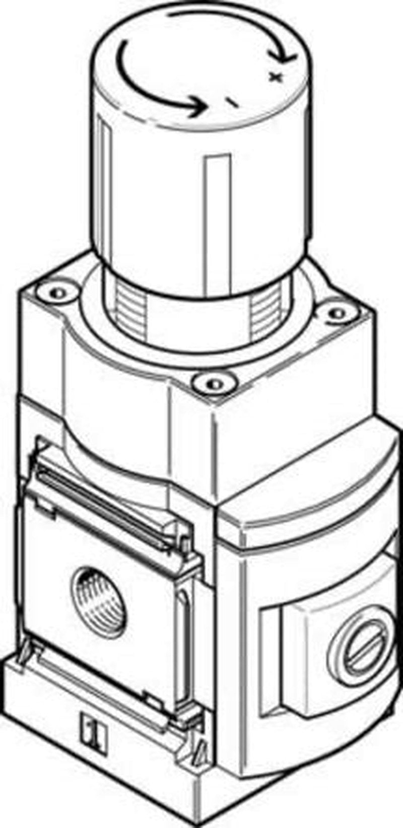 Festo MS Series Pneumatic Regulator G 1/2 G