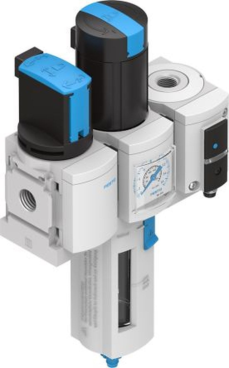 Festo MSB Filter Regulator, 40 μm, 1/4 in, Manual, 14 bar, 8025356