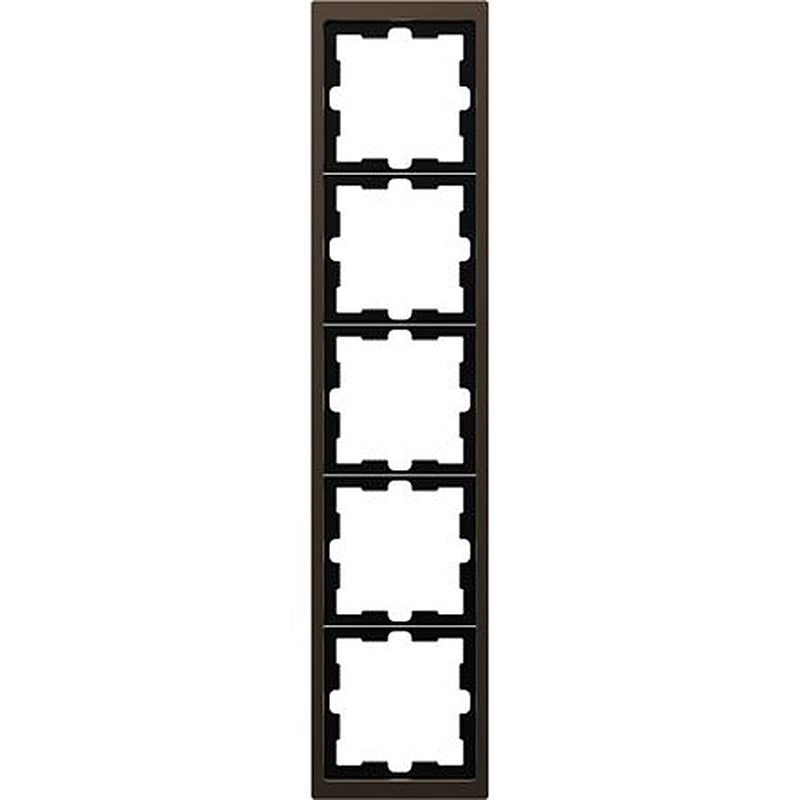 Schneider Electric Brown 5 Gang Light Switch Cover