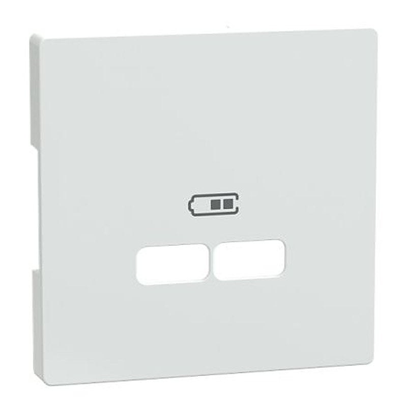 Schneider Electric White 2 Gang Cover Plate