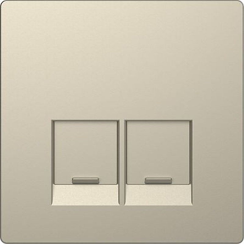 Schneider Electric Brown 2 Gang Cover Plate