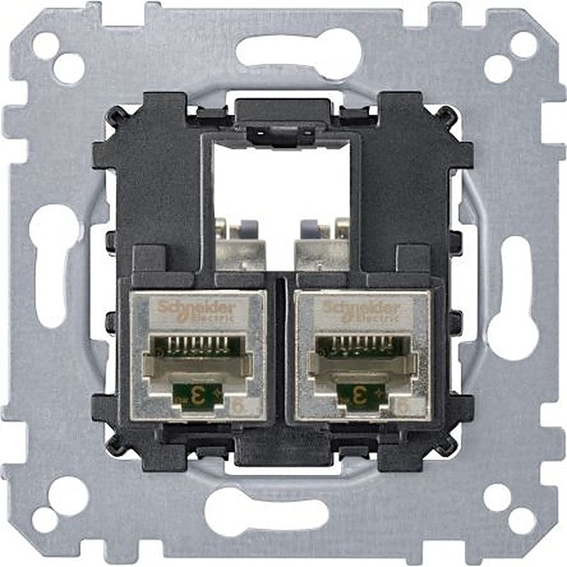 Schneider Electric, Merten inserts Data Socket for use with Ethernet Connector