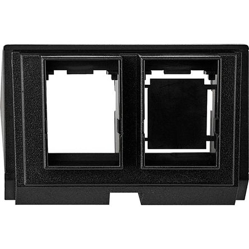 Schneider Electric Black 2 Gang Light Switch Cover