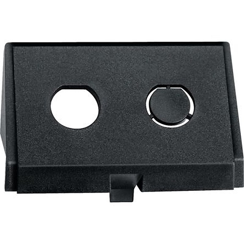 Schneider Electric Black 2 Gang Light Switch Cover