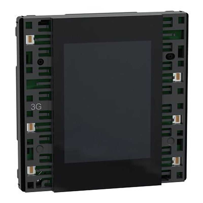 Schneider Electric Black 3 Gang Cover