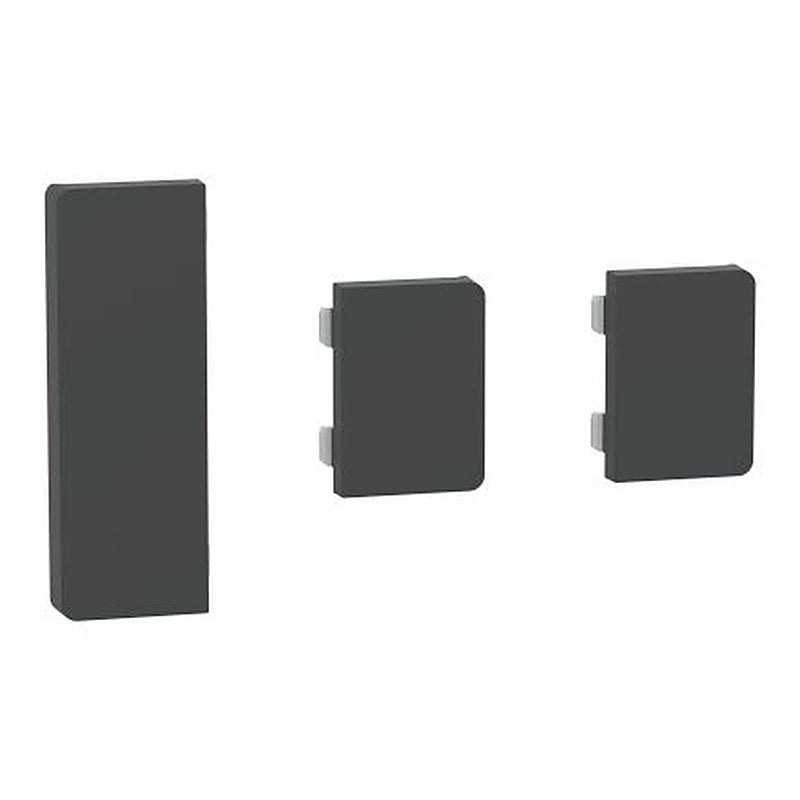 Schneider Electric KNX Anthracite 3 Gang Electrical Socket