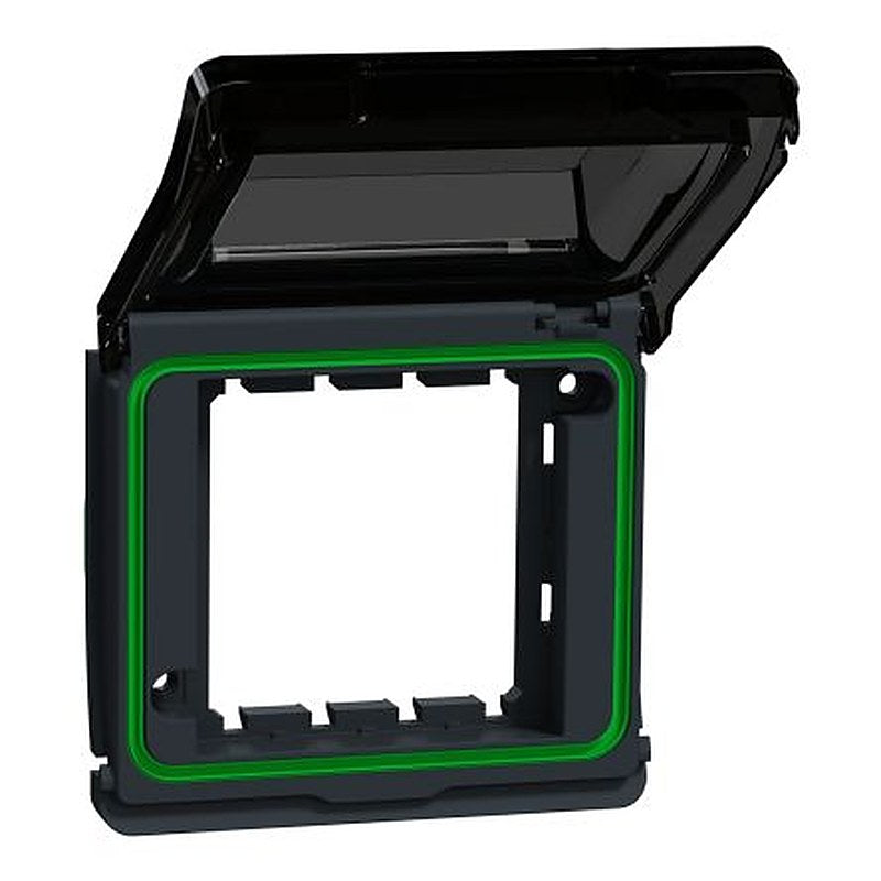 Schneider Electric PP (Polypropylene), Polycarbonate Cover, 71mm W, 71 mm L