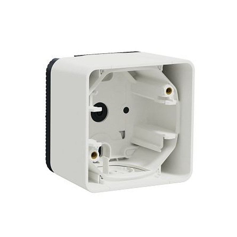 Schneider Electric Mureva Styl White 1 Gang Plug Socket Indoor & Outdoor