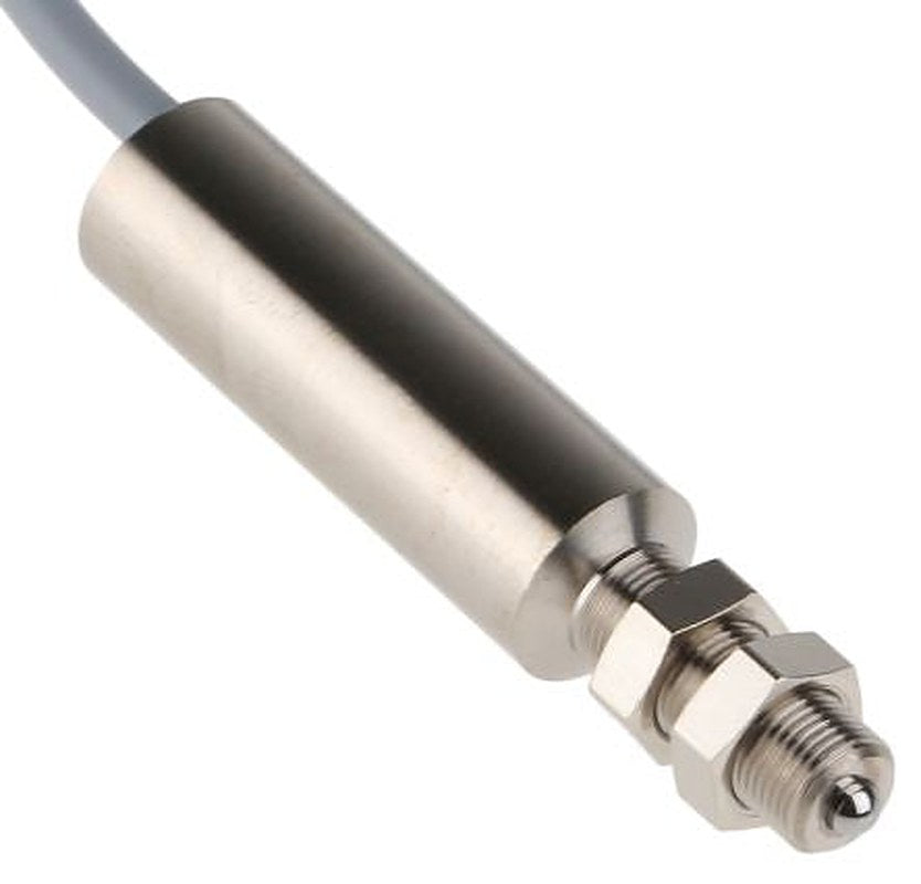 Baumer Barrel Nickel Plated Brass 10 Hz Position Sensor Precision Position Switch, 50mA, IP50 37.2 mm