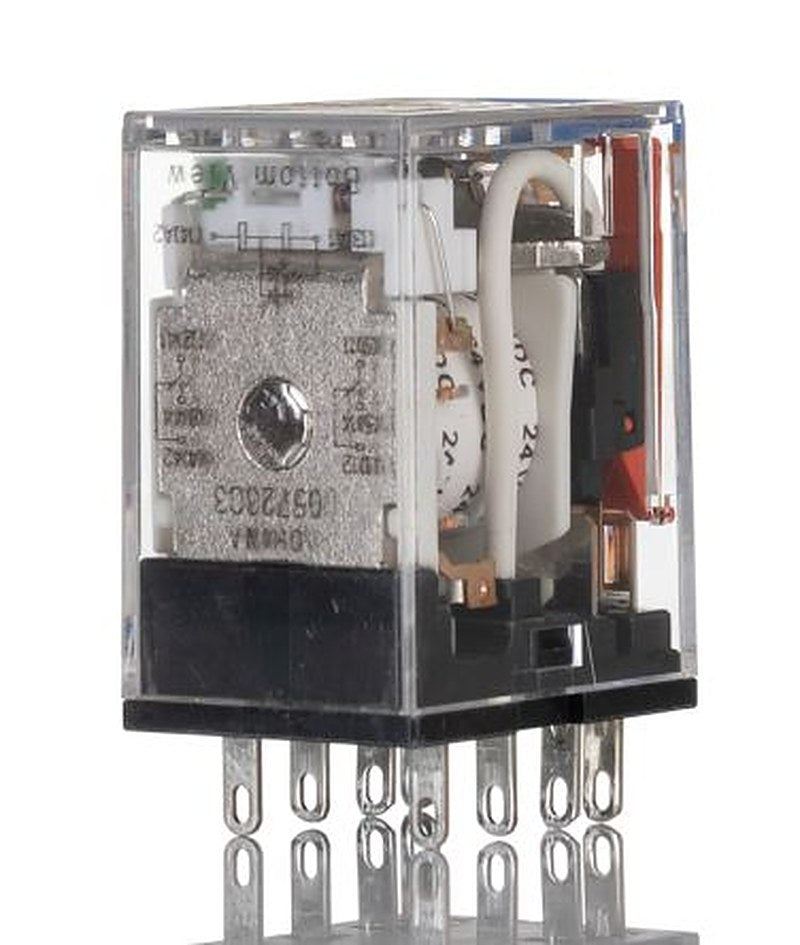 Omron Power Relay, 24V dc Coil, 10A Switching Current, DPDT