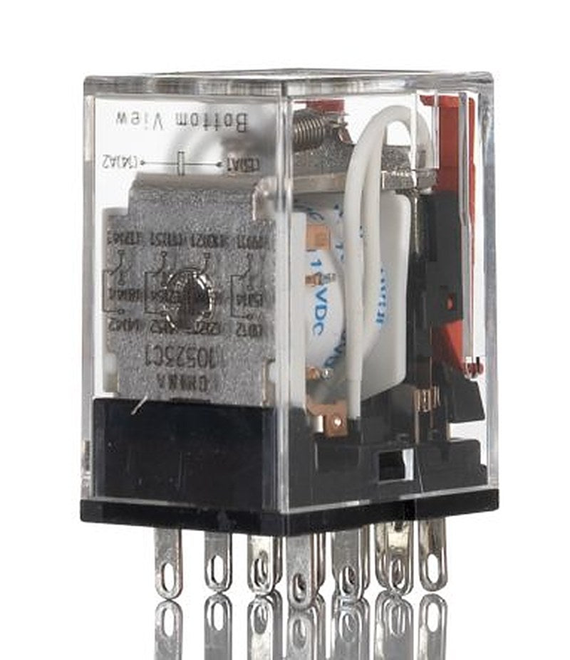 Omron Power Relay, 100V dc, 110 V dc Coil, 6A Switching Current, 4PDT