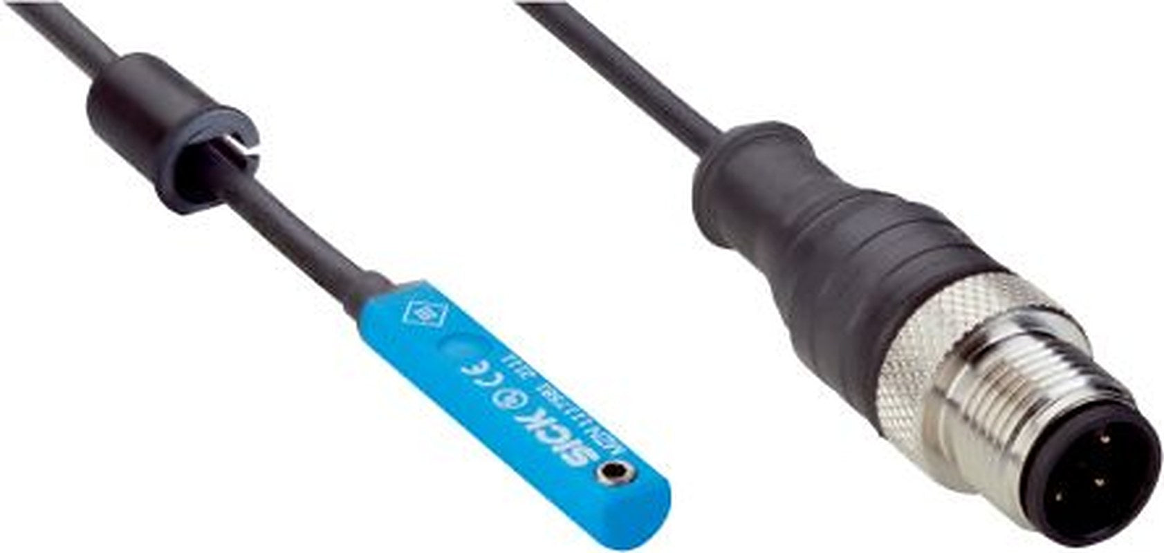 SICK Cable with Connector M12 3 Pin Pneumatic Cylinder Sensor, IP67 30V dc, MZN LED Indicator