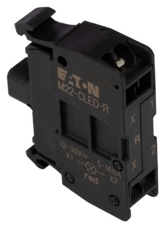 Eaton M22 Series Light Block, 30V ac/dc, Red Light