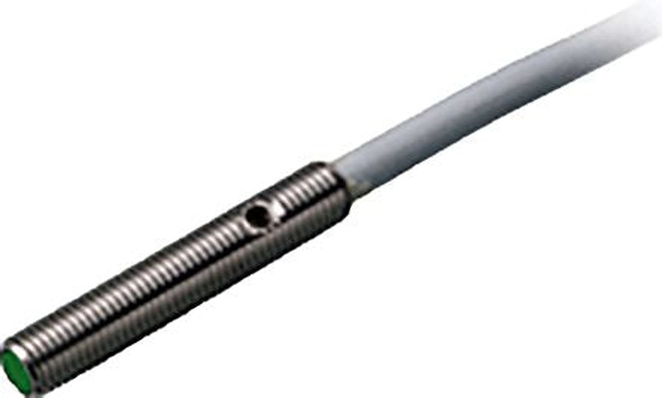 Pepperl + Fuchs NBB0,6-4GM22-E2 Threaded Barrel Inductive Proximity Sensor, M4 x 0.5 PNP 3V 0.6 mm 30 V dc 100mA