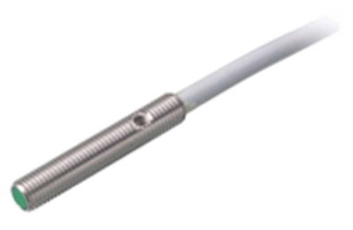 Pepperl + Fuchs NBB1-4GM22-E2 Threaded Barrel Inductive Proximity Sensor, M4 x 0.5 PNP 3V 1 mm 30 V dc 100mA