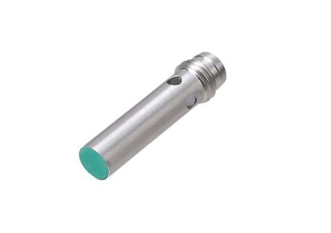 Pepperl + Fuchs NBB2-6,5M25-E2-V3 Threaded Barrel Inductive Proximity Sensor, M8 x 1 PNP NBB 3V 2 mm 30 V dc 100mA