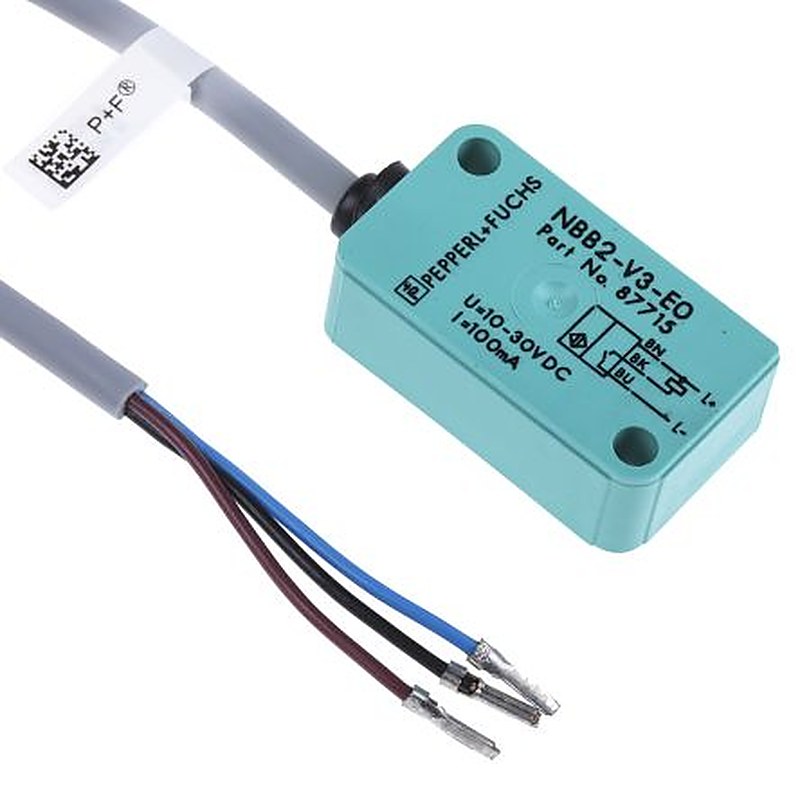 Pepperl + Fuchs NBB2-V3-E0 Block Inductive Proximity Sensor NPN 3V 2 mm 30 V dc 100mA