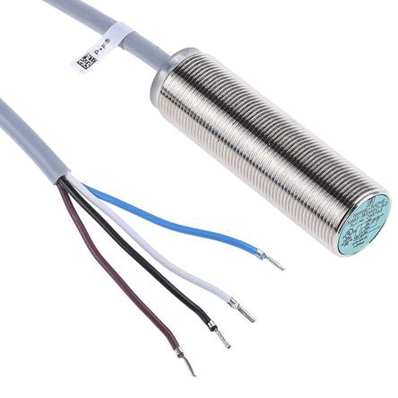 Pepperl + Fuchs NBB5-18GM60-A0 Threaded Barrel Inductive Proximity Sensor, M18 x 1 NPN 3V 6.48 mm 30 V dc 200mA