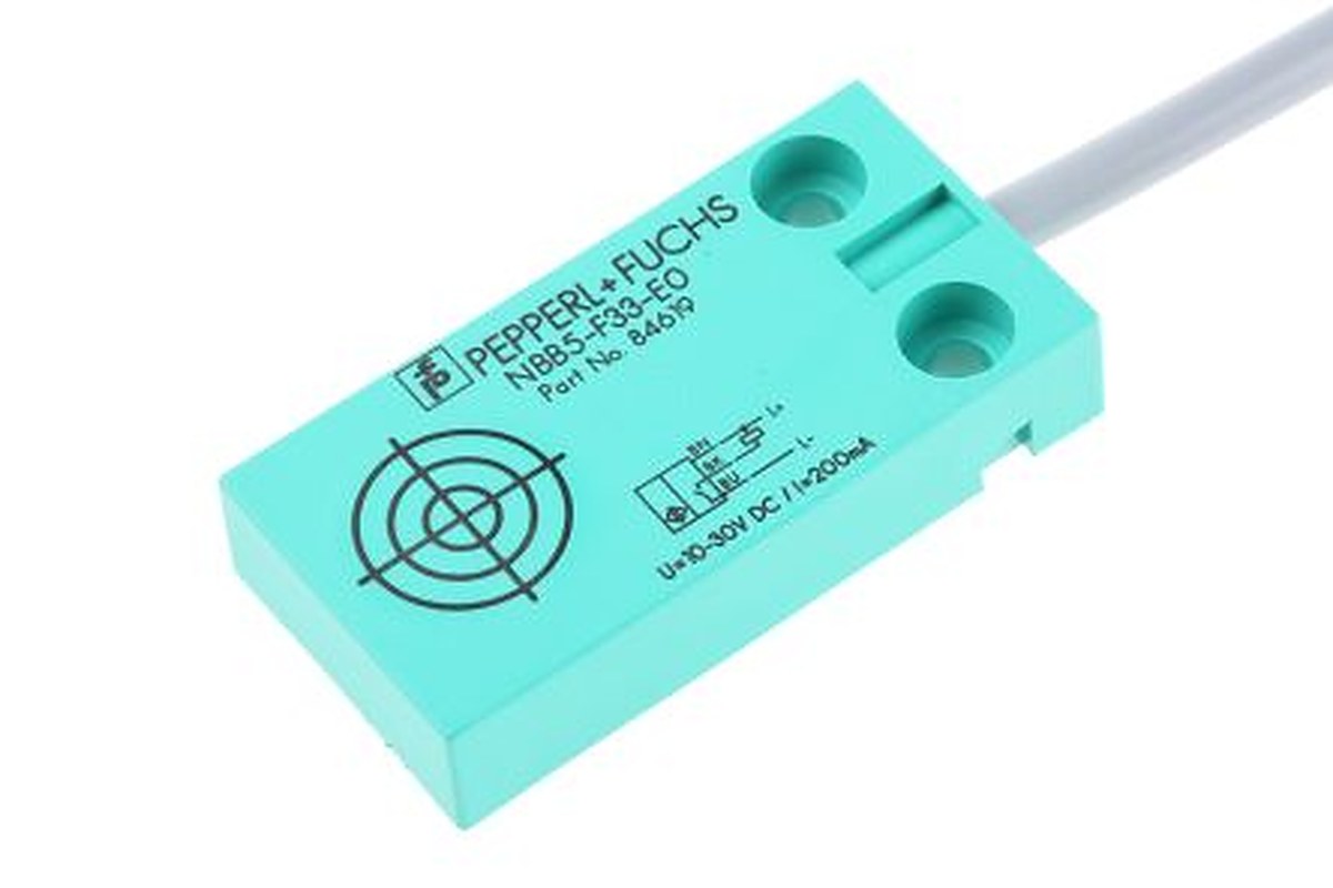 Pepperl + Fuchs NBB5-F33-E0 Block Inductive Proximity Sensor NPN 3V 5 mm 30 V dc 200mA
