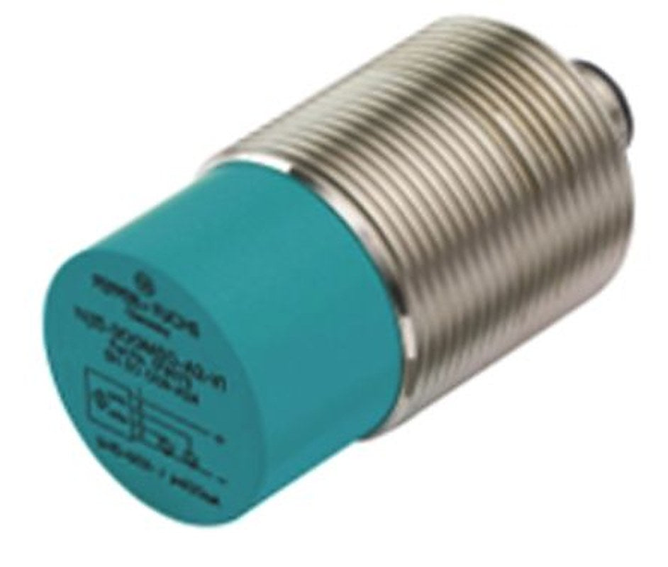Pepperl + Fuchs NBN25-30GM50-E2-V1 Threaded Barrel Inductive Proximity Sensor, M30 PNP 36V 100 mm 36 V dc 200mA