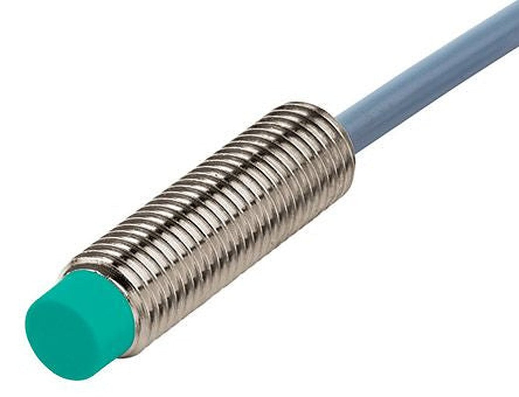 Pepperl + Fuchs NBN3-8GM30-E2 Threaded Barrel Inductive Proximity Sensor, M8 x 1 PNP 3V 3 mm 30 V dc 100mA