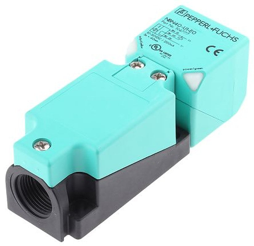 Pepperl + Fuchs NBN40-U1-E0 Block Inductive Proximity Sensor, M20 x 1.5 NPN NBN40-U1-E0 3V 40 mm 30 V dc 200mA