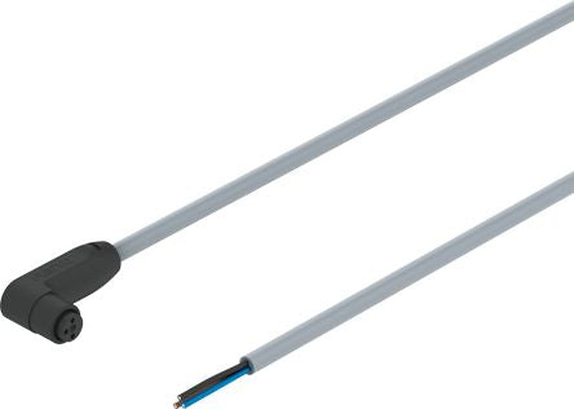 Festo Male 3 way M8, Straight to Female 3 way M8, Straight Actuator/Sensor Cable, 1.5 m