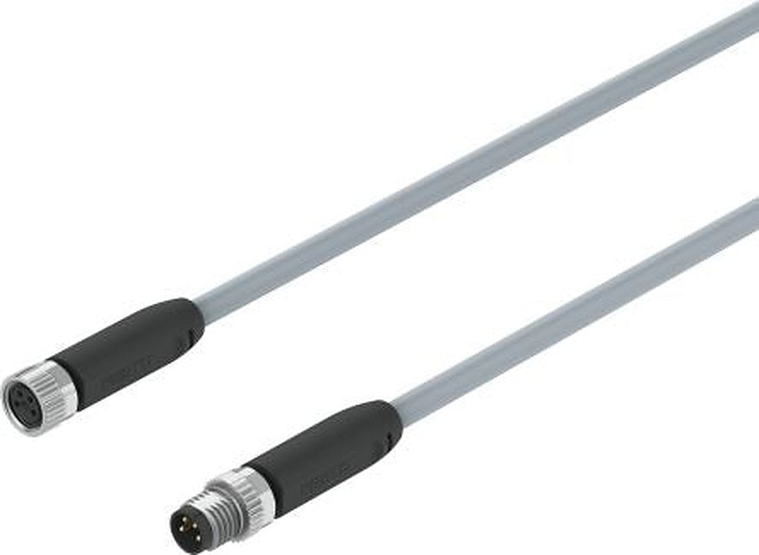 Festo Male 4 way M8, Straight to Female 4 way M8, Straight Actuator/Sensor Cable, 5 m