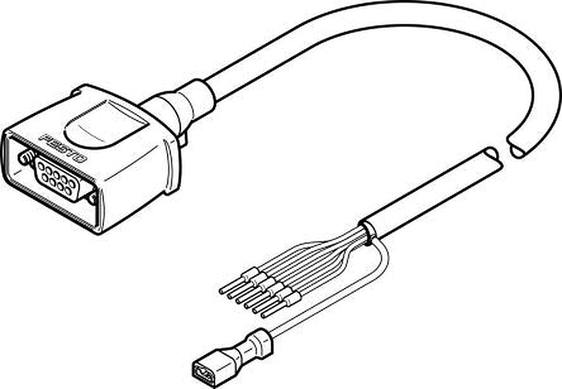Festo Motor Cable NEBM Series Cable for Use with Motor,1450371