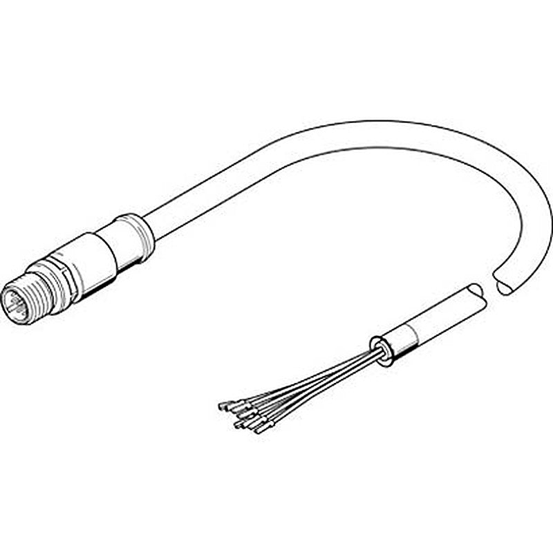 Festo NEBS Series Connecting Cable for Use with Pressure Sensor