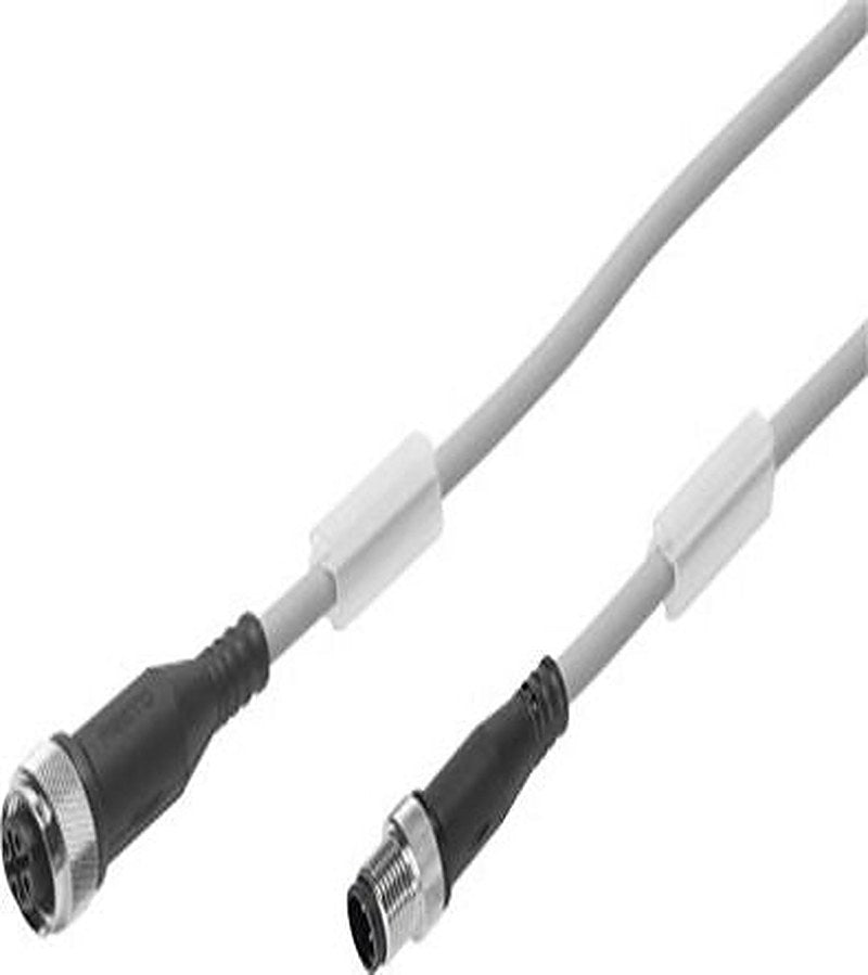 Festo Female 5 way M12, Straight to Female 4 way M8, Straight Cable, 2.5 m