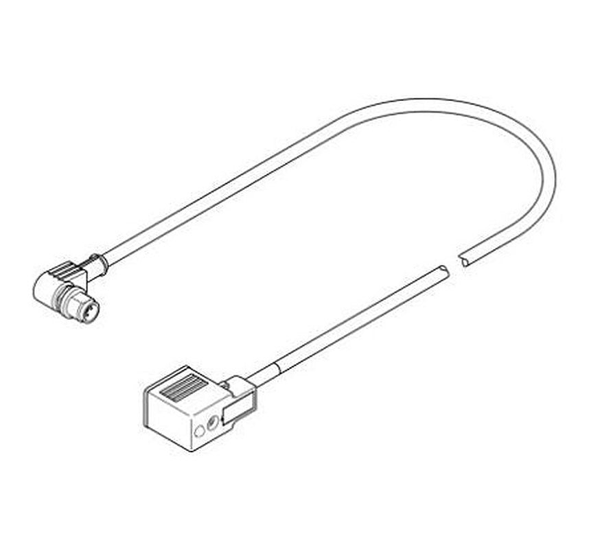 Festo, NEBV Series, For Use With Screw lock With hex A/F13, On Solenoid Valve via M3 Central Screw
