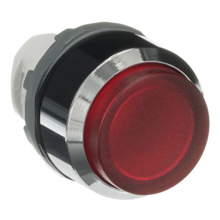 ABB MP3 Series Red Momentary Push Button Head, 22.5 mm Cutout, IP66