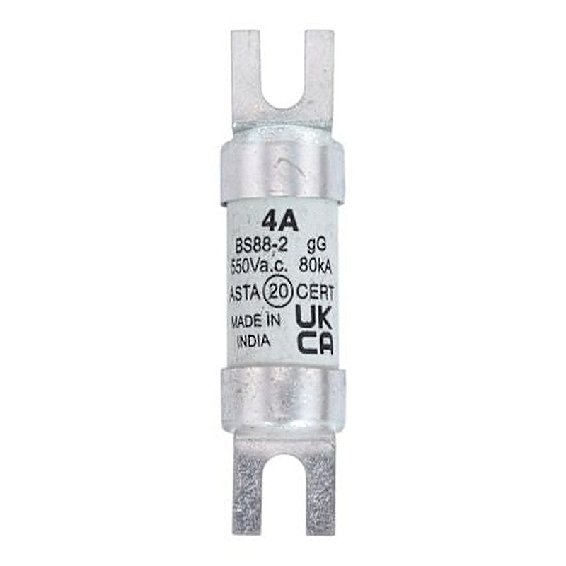 Eaton 4A British Standard Fuse A1 550V, 44.5 mm