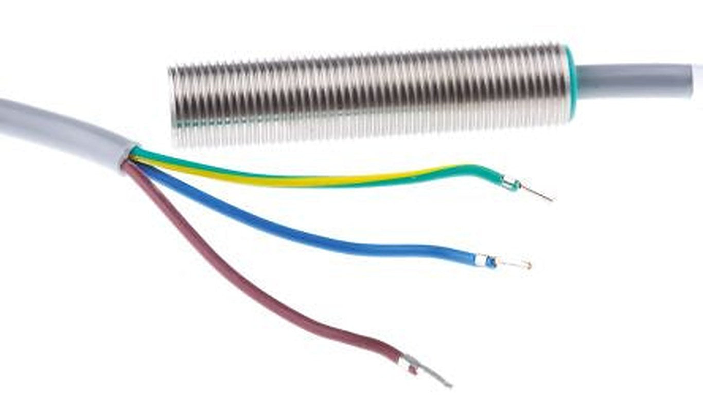 Pepperl + Fuchs NJ2-12GM50-WS Threaded Barrel Inductive Proximity Sensor, M12 2-Wire 253V ac 2 mm 253 V ac 100mA