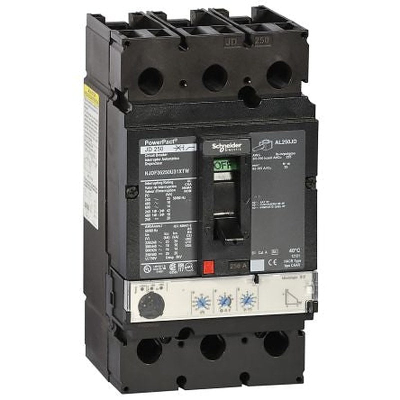 Schneider Electric PowerPact PowerPact Electronic Circuit Breaker 250A 525V, DIN Rail Type AC