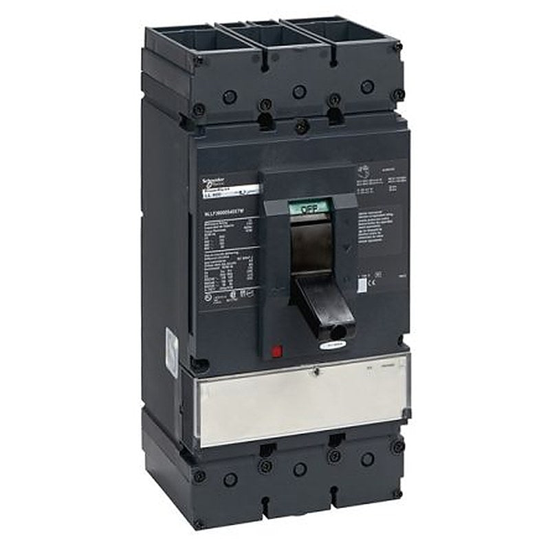 Schneider Electric, PowerPact, PowerPact Molded Case Circuit Breaker 3-Pole 400A, Breaking Capacity 100 kA, DIN Rail