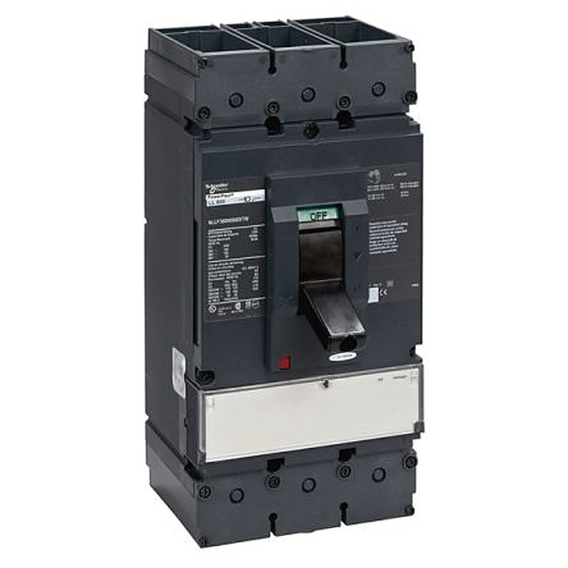 Schneider Electric PowerPact PowerPact Electronic Circuit Breaker 600A 240V, 3 channels, Fixed Type C