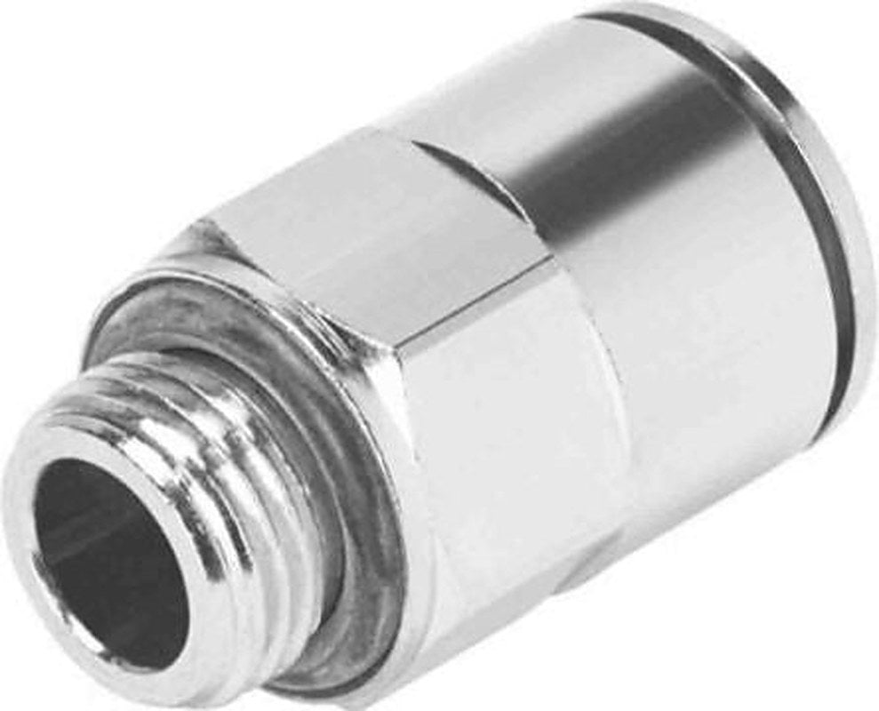 Festo NPQM Series, 558662 Pneumatic Fitting 6mm Push Pull, Male, G 1/8, G