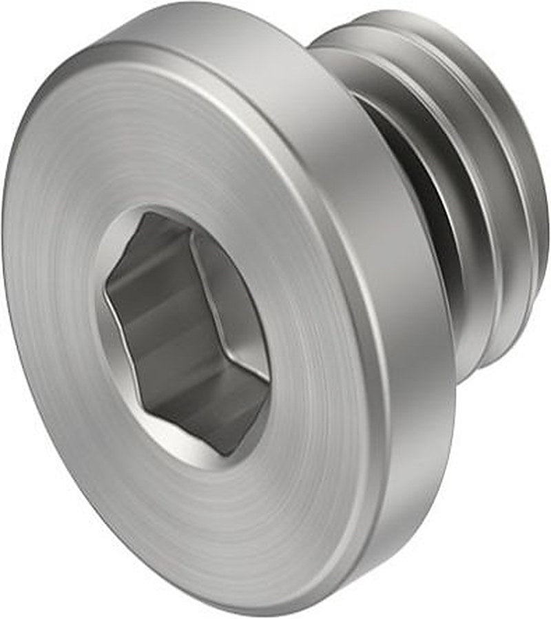 Festo M5 Stainless Steel, Alloy Steel Plug Fitting
