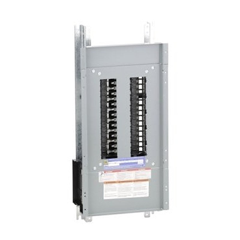 Panelboard interior, NQ, main lugs, 100A, Al bus, 30 pole spaces, 1 phase, 3 wire, 240VAC, 48VDC (Panelboard interior NQ) is a Schneider Electric product. Designed for reliable performance and long service life. Available across Iraq — contact us for pricing and delivery options.