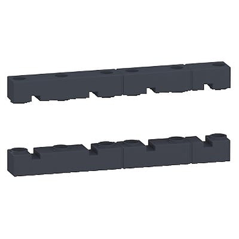 Schneider Electric NSY Series Thermoplastic Fixing Support for Use with Enclosure 30 mm x 260 mm x 30mm