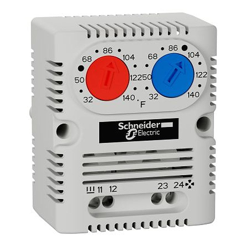 Schneider Electric ClimaSys 1 NO/1 NC Thermostat, 250V, 80 °C, -20 °C