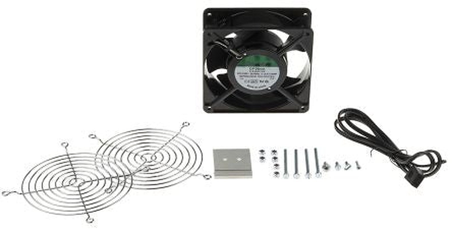 Schneider Electric ClimaSys CV Series Filter Fan, 230V, AC, 170 m³/h Filtered, 170 m³/h Unimpeded, 119 mm, 119 mm x