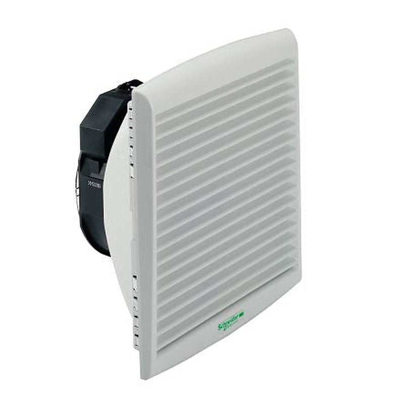 Schneider Electric Grey Thermoplastic (Acrylonitrile Styrene Acrylate/Polycarbonate) Fan Filter, 103.4 mm