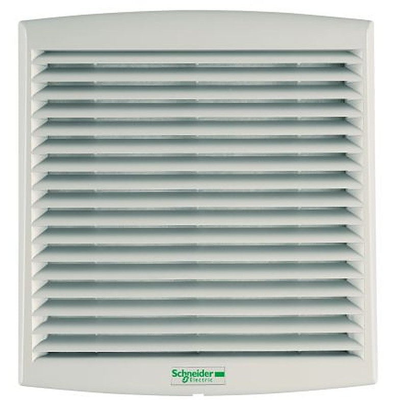 Schneider Electric Grey Injected Thermoplastic Vent Grille 137 mm, 117mm, 49 mm