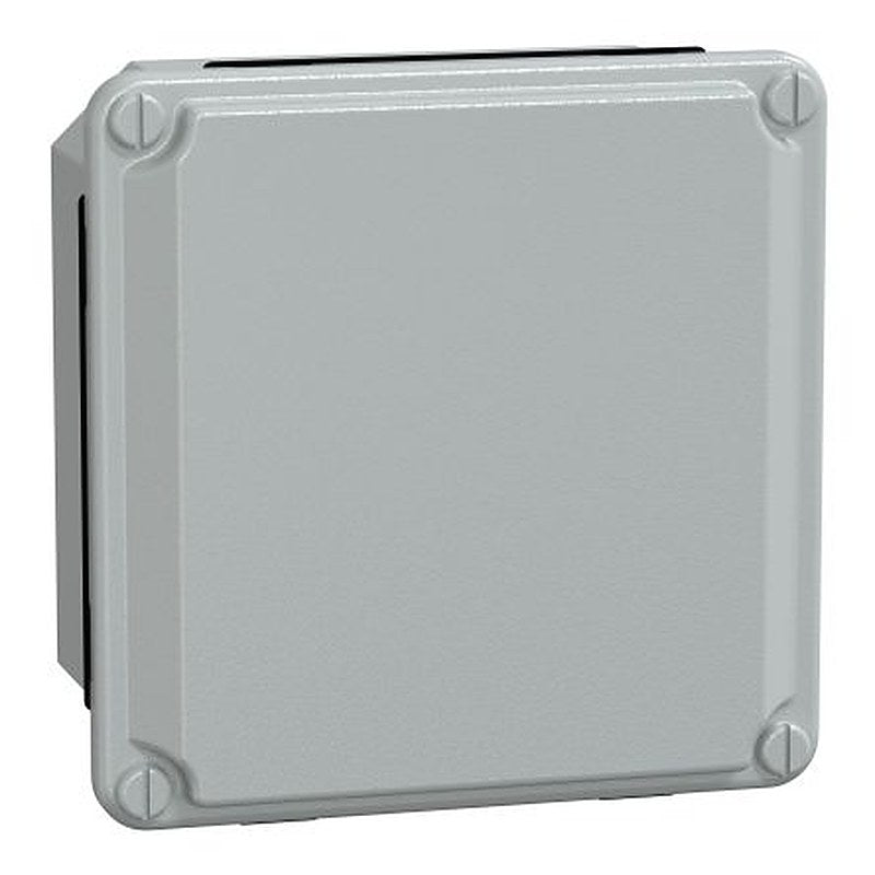 Schneider Electric PanelSeT SDB Series Steel Wall Box, IP55, 105 mm x 105 mm x 49 mm
